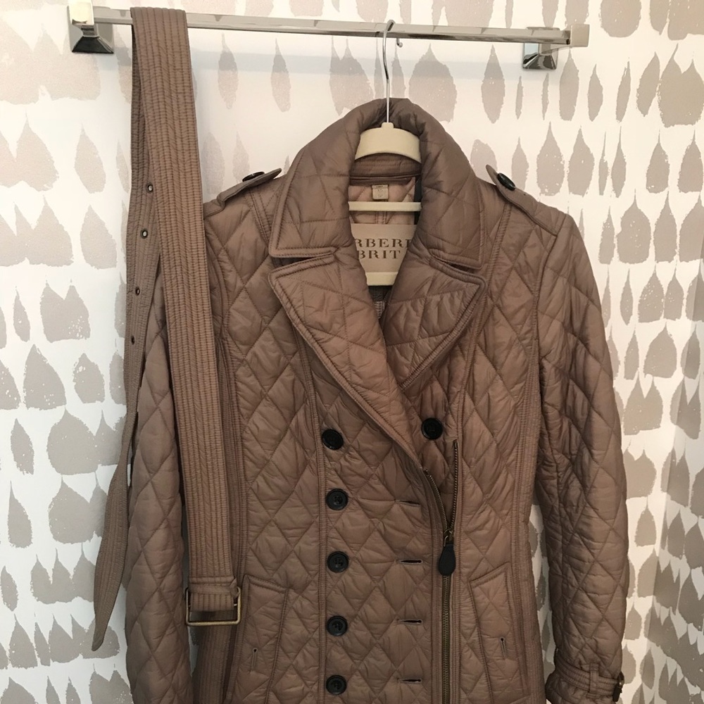 Burberry Brit Quilted Coat